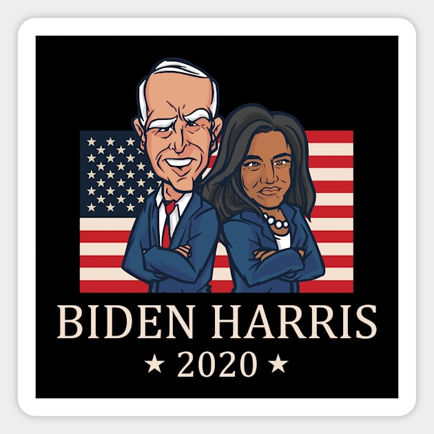 Biden Harris 2020 Magnet by sweetczak